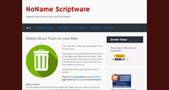 Desktop Screenshot of nonamescriptware.com