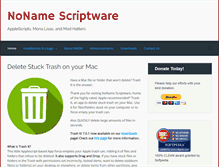 Tablet Screenshot of nonamescriptware.com